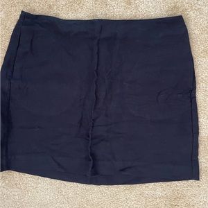 Linen Mini Skirt